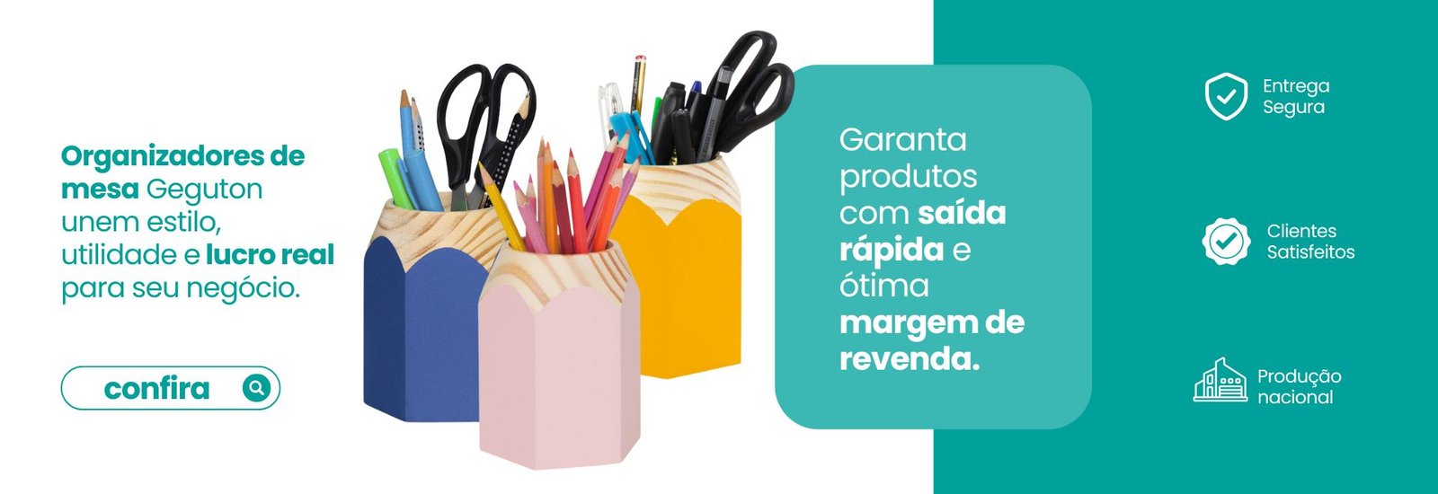 Organizadores de mesa Geguton